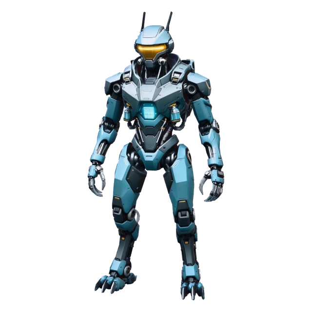 Robot humanoide: model 3D (personatges) d’Alex Álvarez